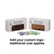 Made in USA - 50 Boxes - Candy & Fudge Boxes - 1/2 lb. White with Window